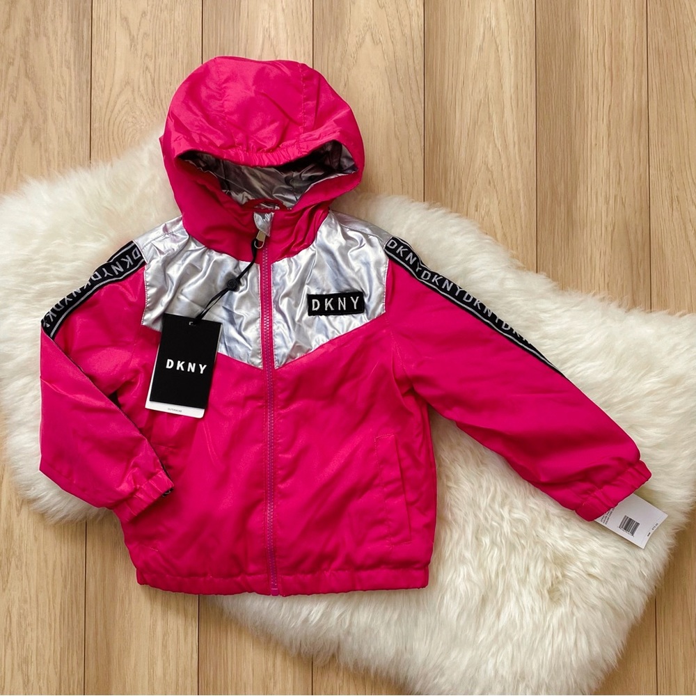 DKNY girls jacket, size 4